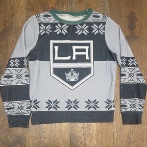 Kid's Gray and Black Sweater